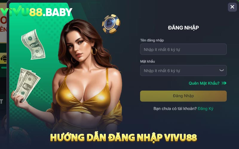 Hướng dẫn đăng nhập VIVU88
