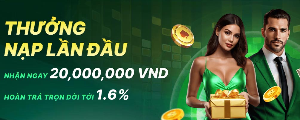 VIVU88 thưởng nạp đầu nhận ngay phần thưởng có giá trị
